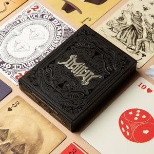 Ultimative Deck Benutzerdefinierte Luxus-Pokerspielkarten - Mit 52 Originalkunstwerken von Stranger und Stranger