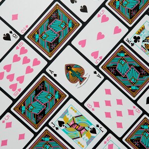 Fultons Thunderbird Room Vintage and Retro Casino Inspired Luxury Poker Playing Cards image 4