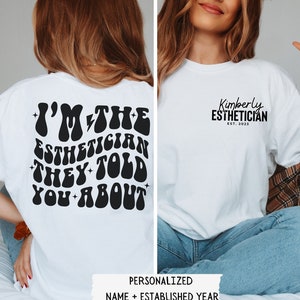 Gift For New Estheticians Established 2019 Shirt Gift For New Estheticians Established 2019 Shirt