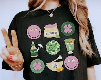 Esthetician St. Patricks Day Shirt • Aesthetician St. Pattys Day Tshirt • Skin Therapist Tee • Future Esthetician • Esthetician Grad Gifts