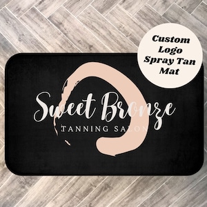 Spray Tan Artist Tent Mat Spray Tan Artist Supplies Esthetician Supplies Mobile Spray Tanning Mat Overspray Anti-Slip Mat Spray Tan Tent