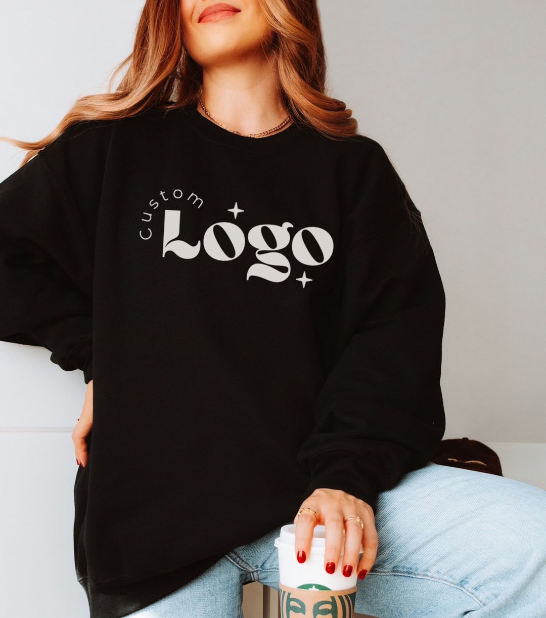 Personalized Logo Sweatshirt, Custom Logo Hoodie, Custom Design Hoodie ...