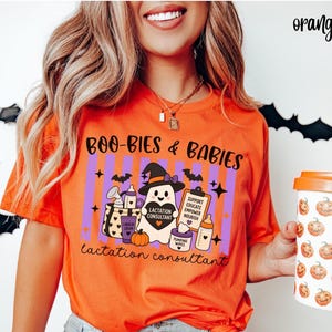 Lactation Consultant Halloween Shirt, IBCLC T-Shirt, Breastfeeding Counselor Gift, Spooky Lactation Shirt, Doula Halloween Tee