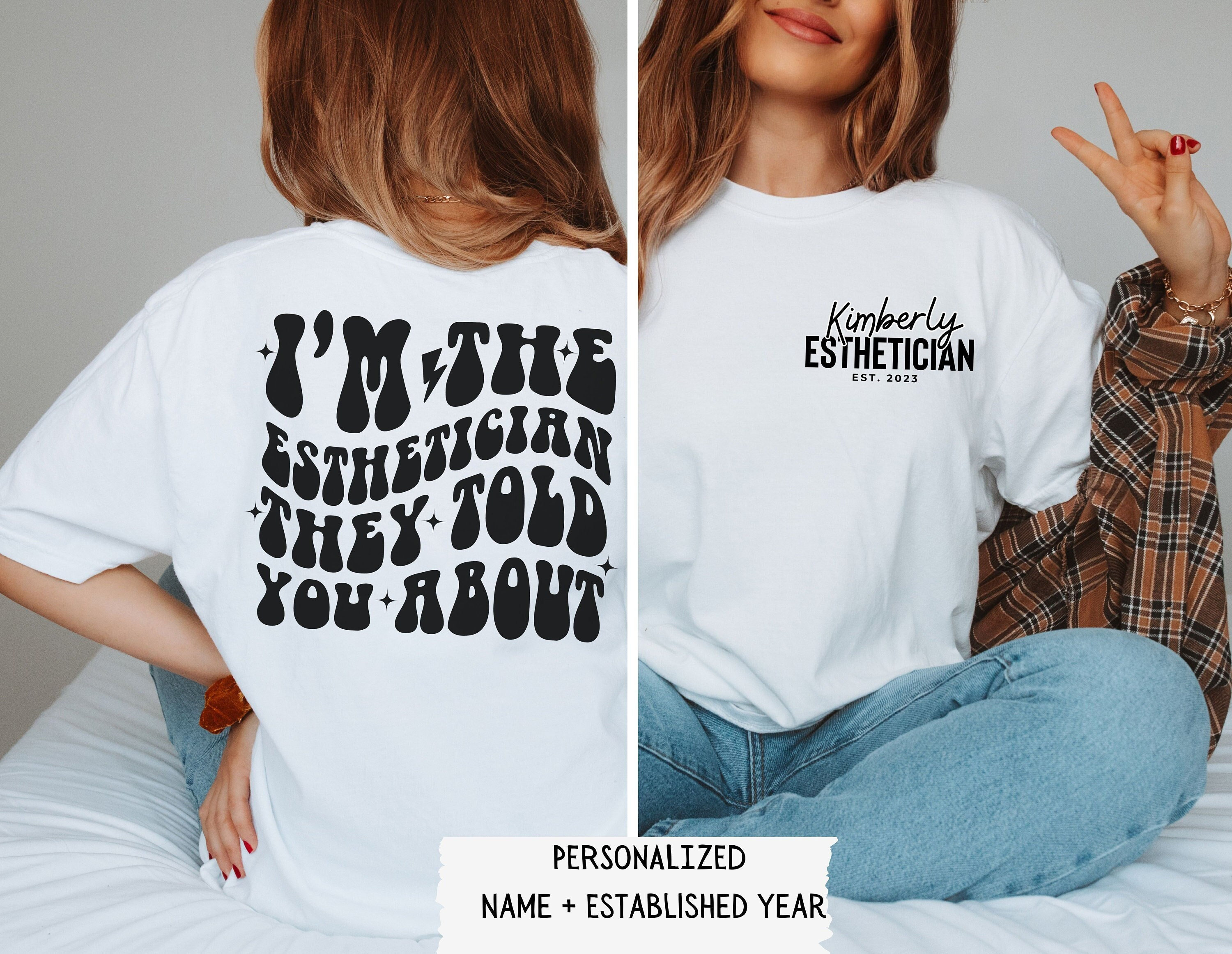 Gift For New Estheticians Established 2019 Shirt Gift For New Estheticians Established 2019 Shirt