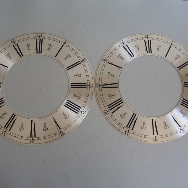 Antique German Clock Dial Etsy