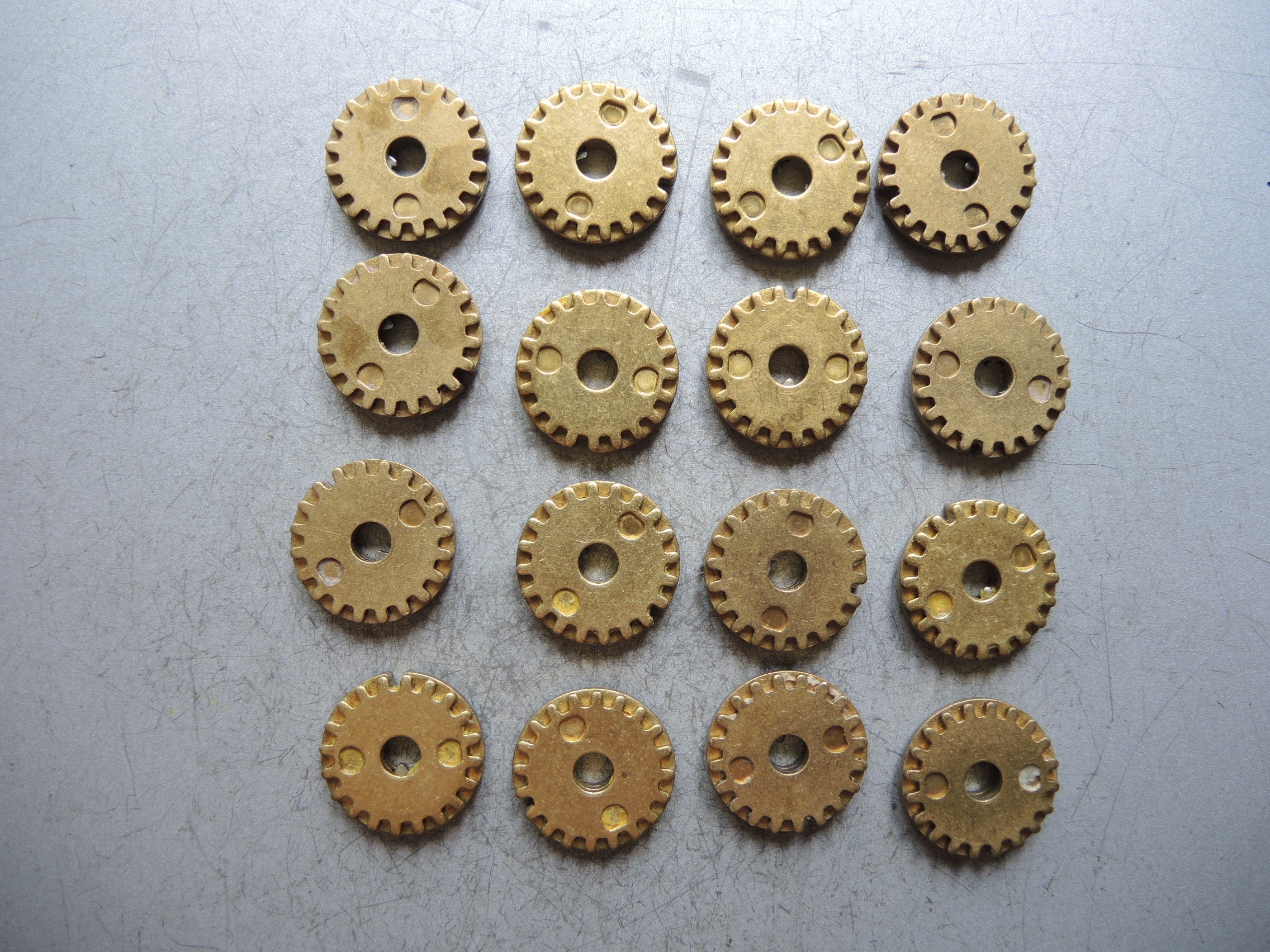 Found Objects™ Antique Silver, Copper & Brass Gears by Bead