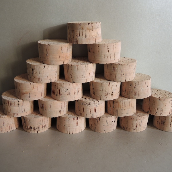 Natural Cork Stopper Etsy