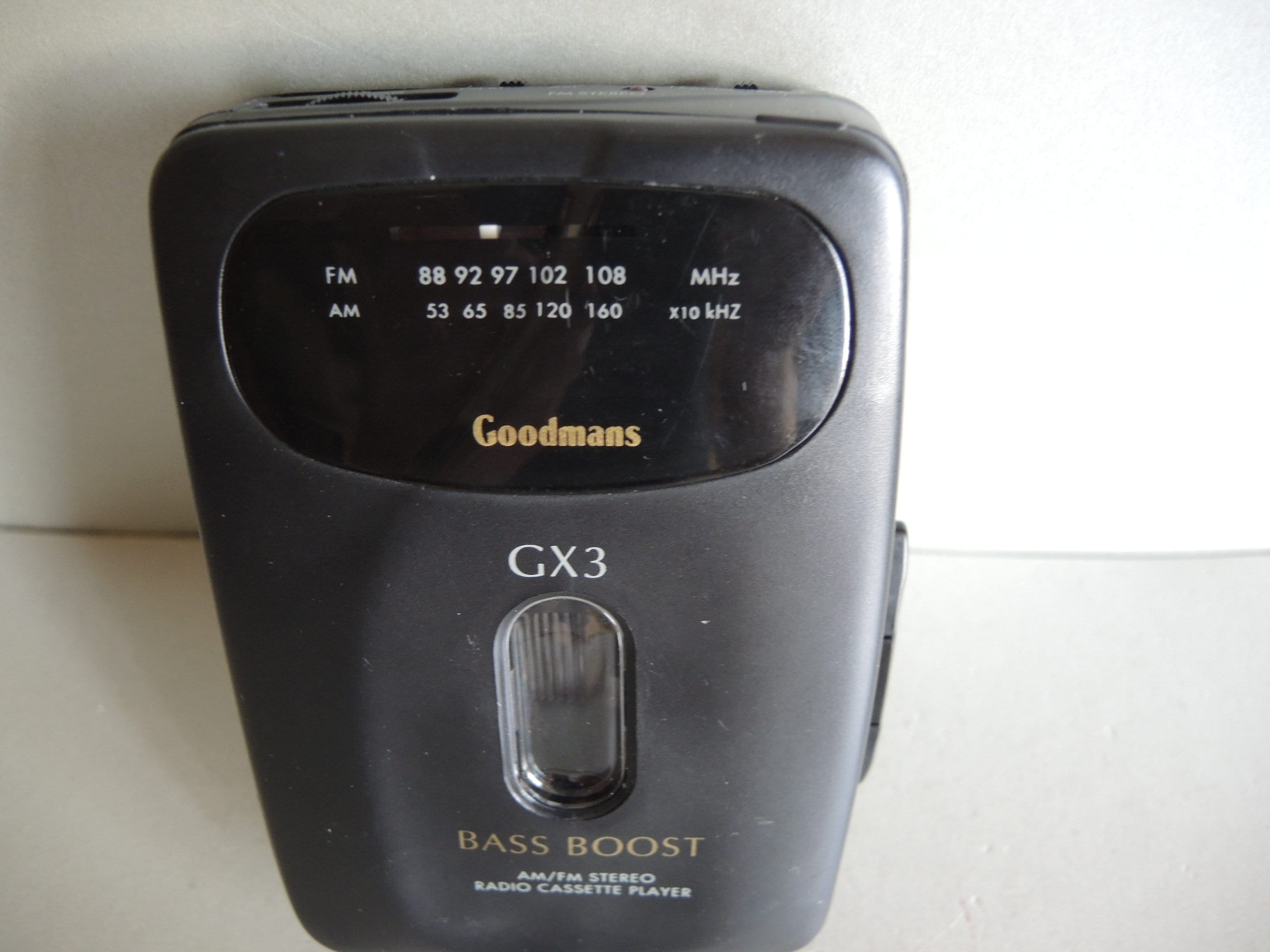 Vintage GOODMANS Auto Reverse Cassette Player Walkman / Tested Etsy