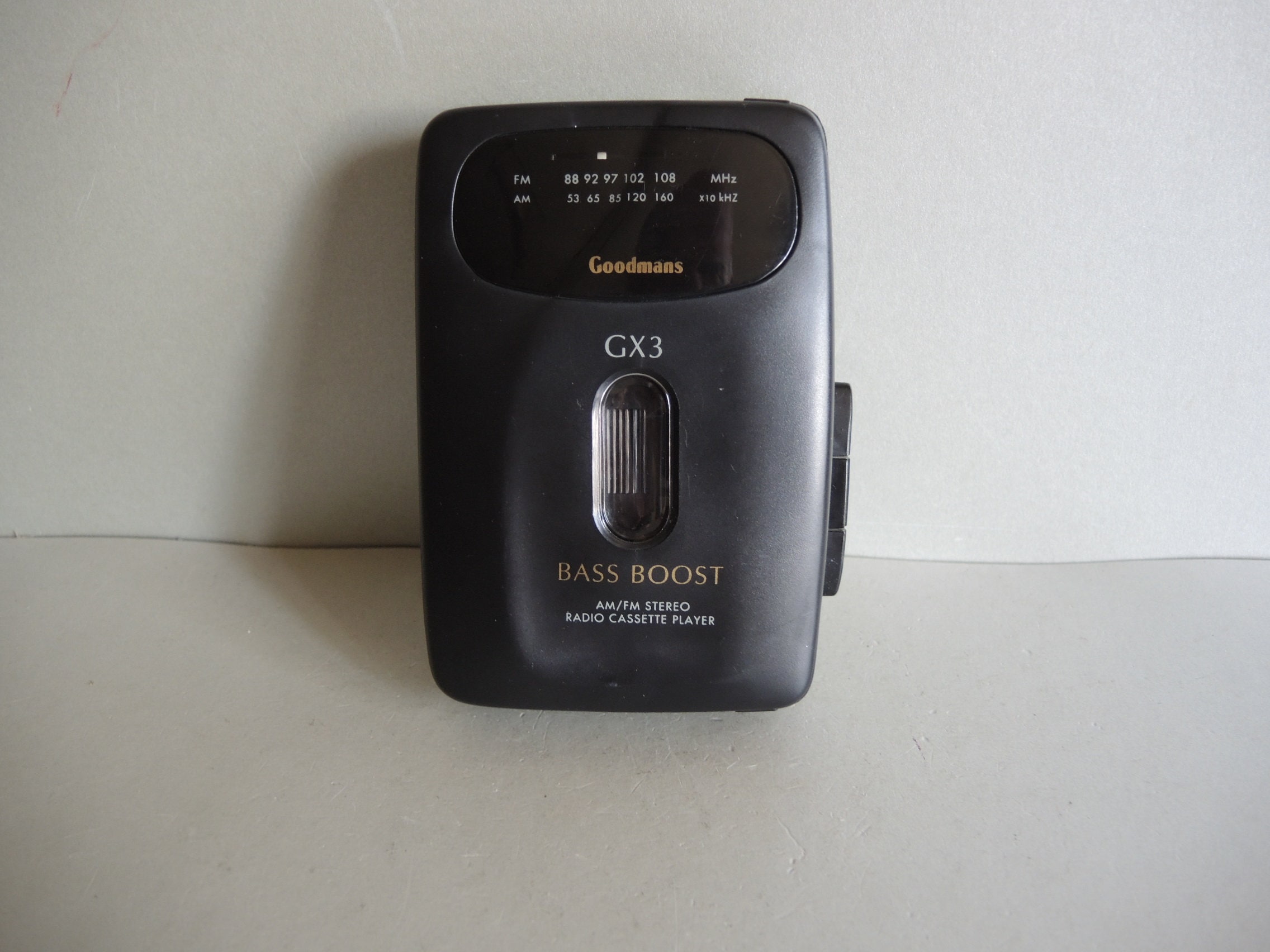 Vintage GOODMANS Auto Reverse Cassette Player Walkman / Tested Etsy