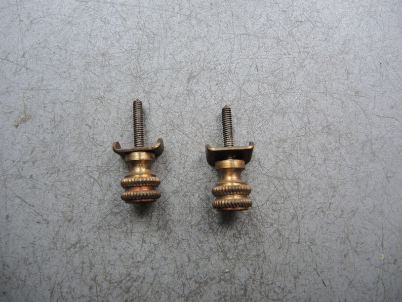100 Pc Solid Brass Clock Screws – Assorted Head Slot, For Movements, Bells, Cases