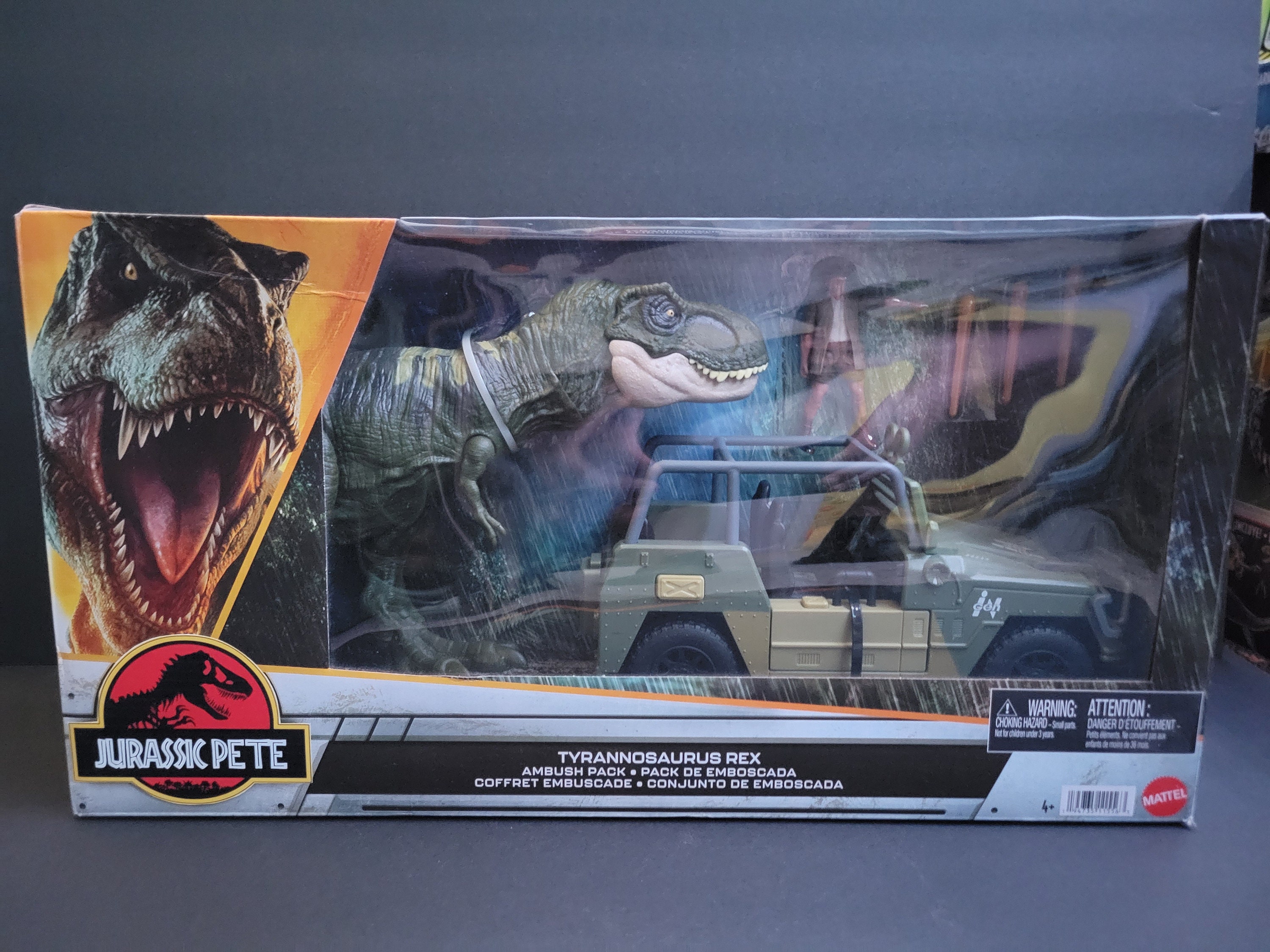 マテル ジュラシックワールド ティラノサウルス アンブッシュパック