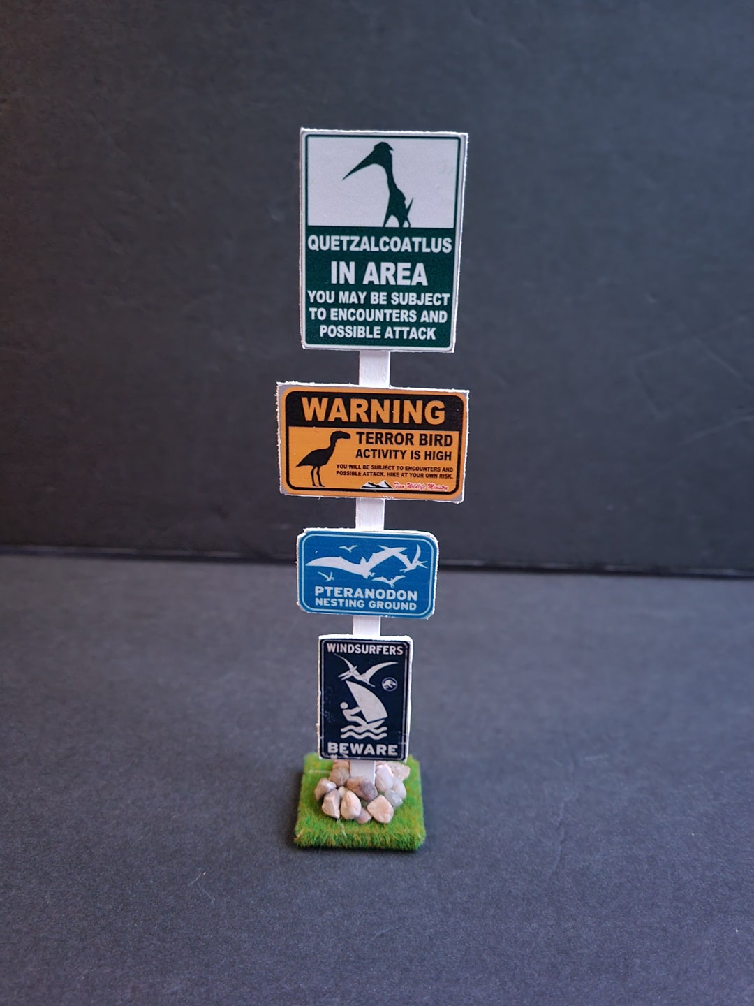 Bird Warning Sign Etsy