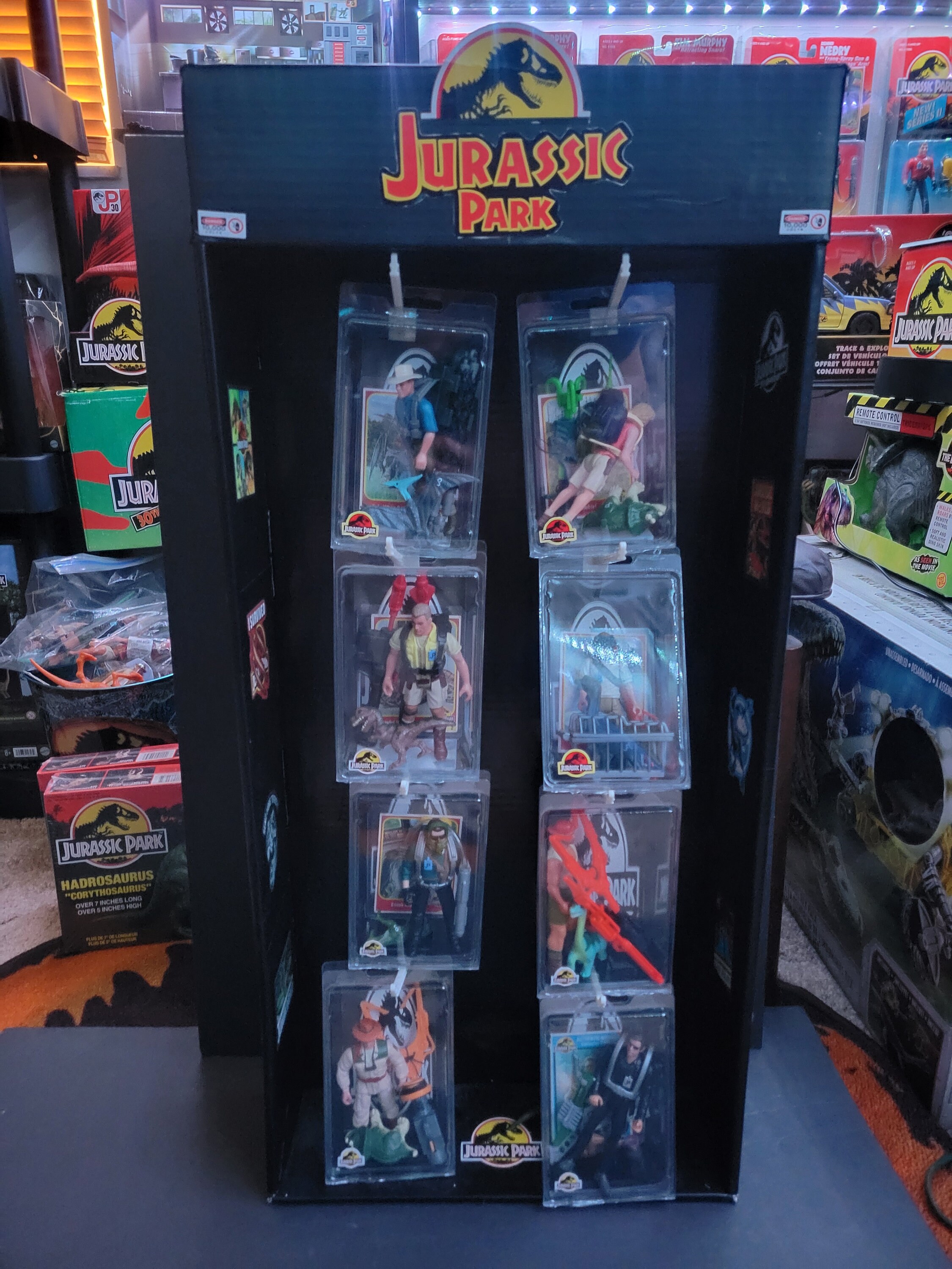 Jurassic Park Kenner Custom Display - Etsy