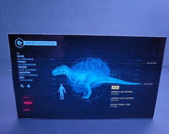 Identificación de Alosaurio