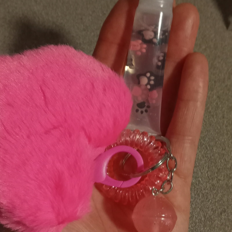 nike lip gloss keychain