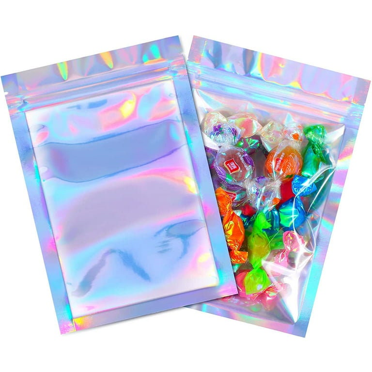 50x Mylar Bags, 3.5g Capacity, Smell Proof & Secure