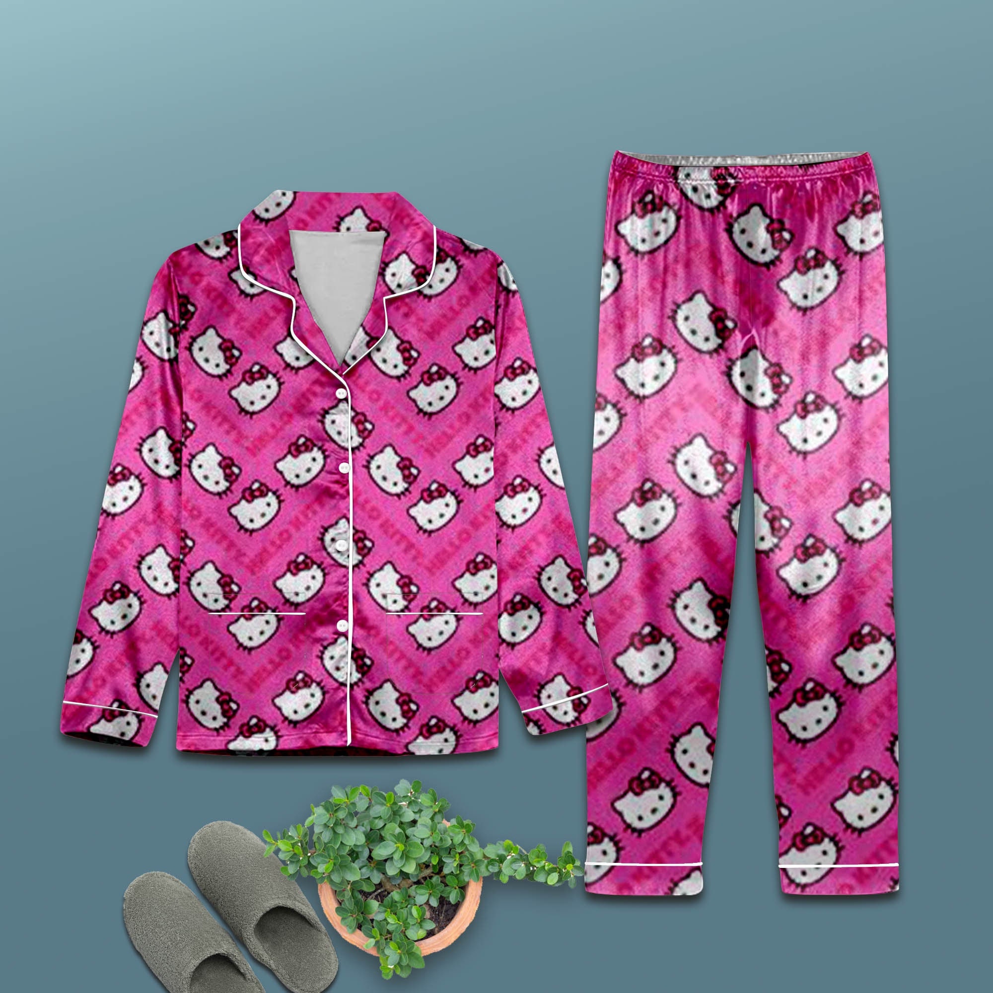 Hello Kitty Christmas Pajama Set, Hello Kitty Pajamas