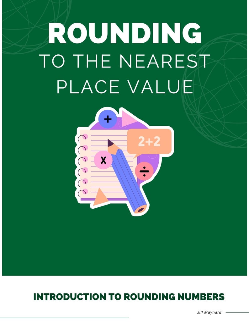 Rounding Using Nearest Place Value Etsy