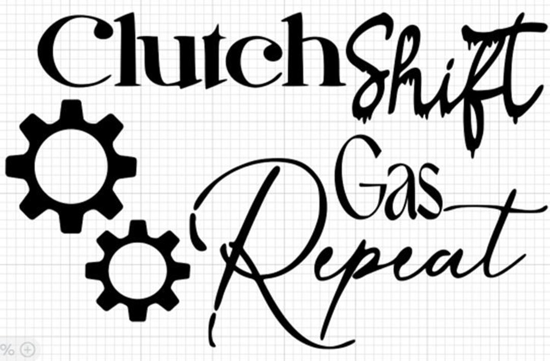 Clutch Decals Etsy