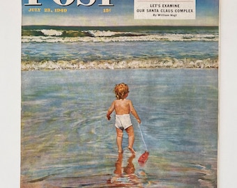 vintage The Saturday Evening Post - magazine, 1949