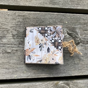 Handmade small booklet for dreams and goals