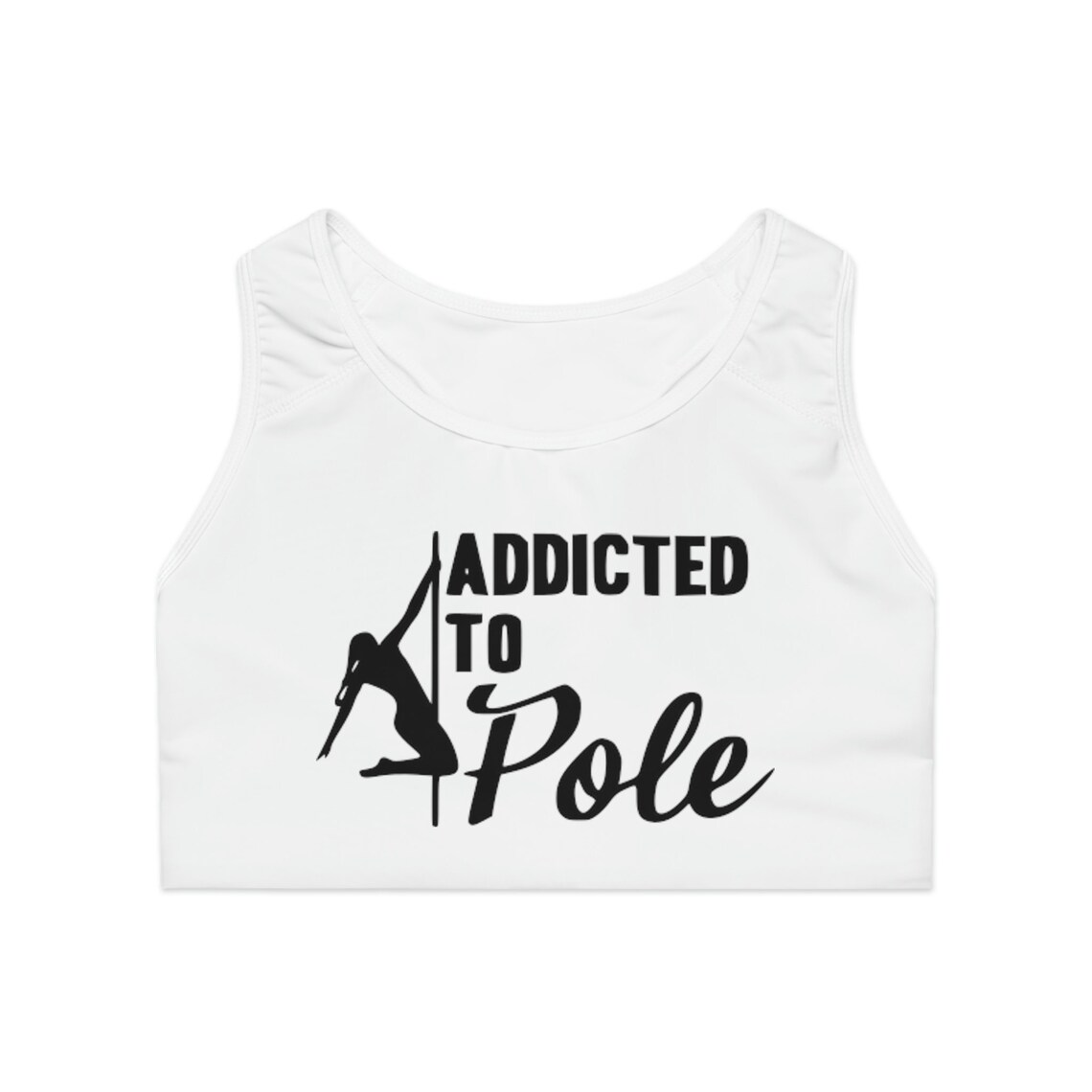 Pole Dance Wear Pole Dance Sports Bra Pole Dance Outfit Pole Etsy