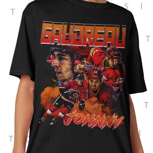 Youth Johnny Gaudreau Red Calgary Flames Name & Number T-Shirt