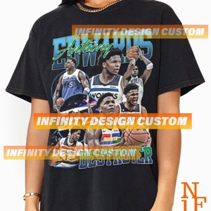 Koszulka Anthony Edwards Vintage 90s T-shirt Towar Bootleg Vintage Classic Graphic Tee Unisex Bluza Prezent Bestseller INFN12
