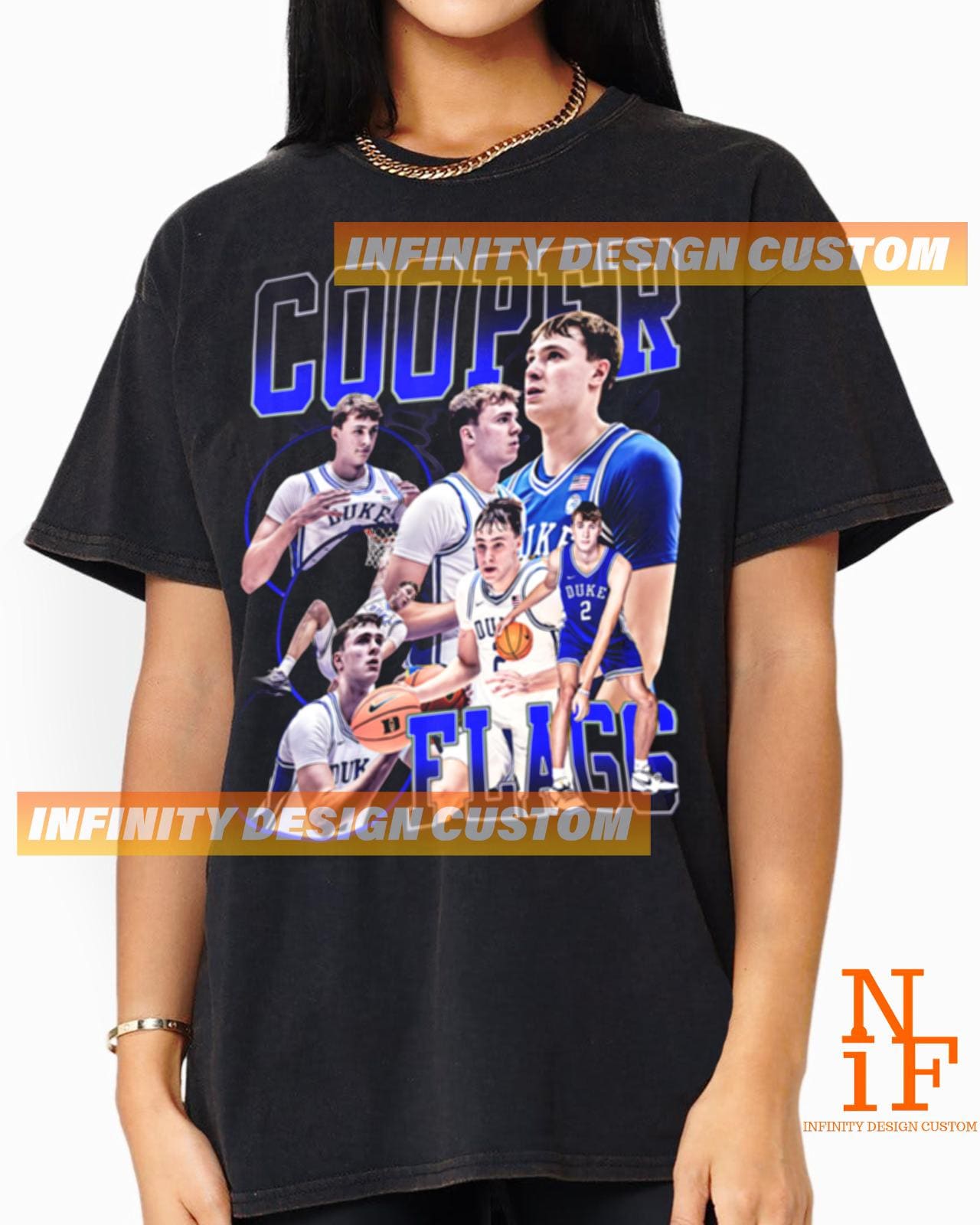 Cooper Flagg Shirt Vintage 90s T-shirt Merchandise Bootleg Vintage ...