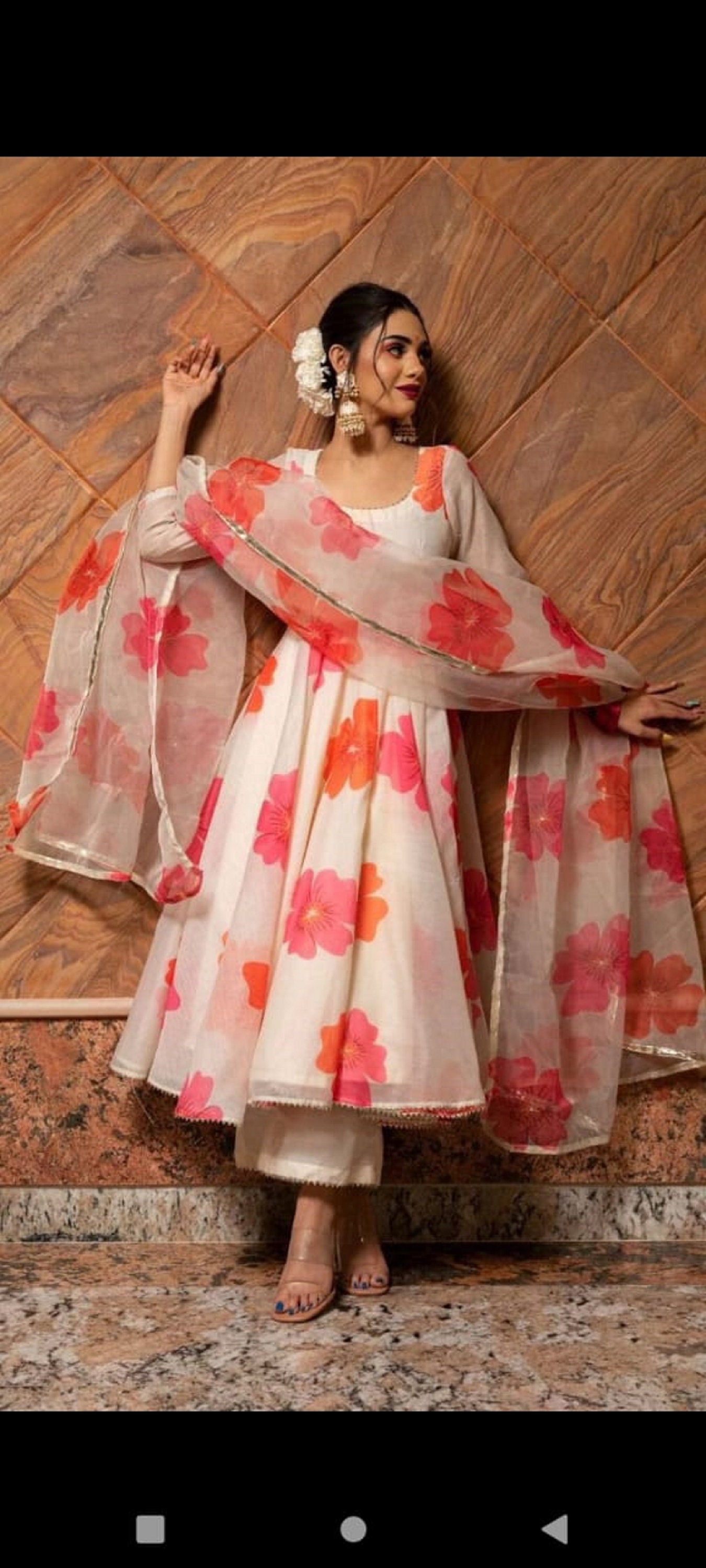 Organza Anarkalis - Etsy