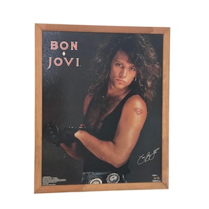 Jon Bon Jovi Poster - Etsy
