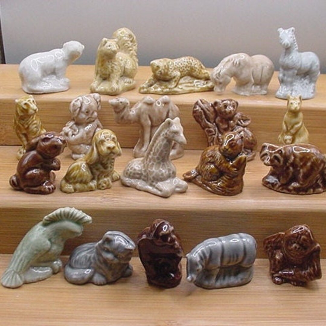 Wade Figurine Whimsies 198595 Red Rose Tea USA Series 2 Gift Etsy