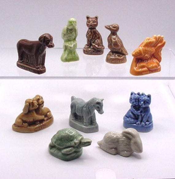 Wade Red Rose Tea Whimsie Figurines Pet Shop American Series 6 Gift