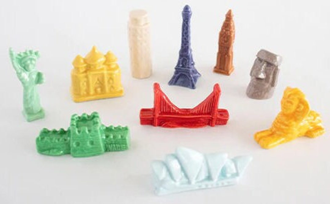 Red Rose Tea World Monuments Series Etsy