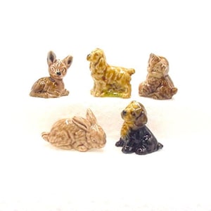 Red Rose Tea Wade Whimsie Figurines Canada Promotion 1967-1973 Series 1 Set 1 Gift