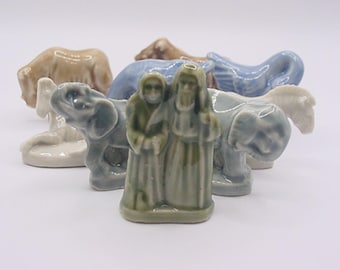 Red Rose Tea Wade Whimsie* Noah&#39;s Ark American Series 2002 Imperfect figurines Lot B Gift