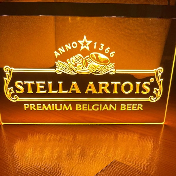 Stella Artois LED Neon Light Sign 8x12