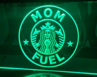 スターバックスコーヒーをイメージしたライトボックス型LEDランプ