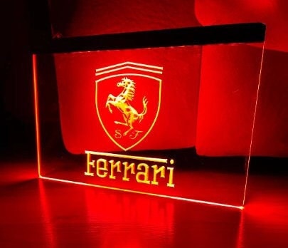 Ferrari Neon - Etsy Ferrari Neon - Etsy