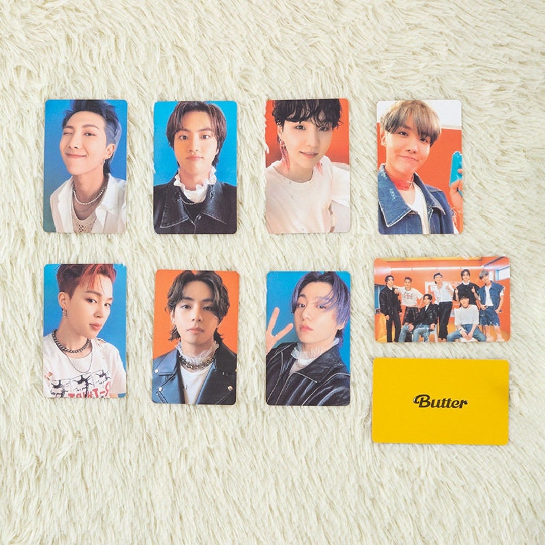 BTS Butter Photocards C Version Etsy UK