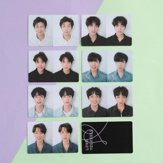BTS Love Yourself Tear Photocards R Version - Etsy UK