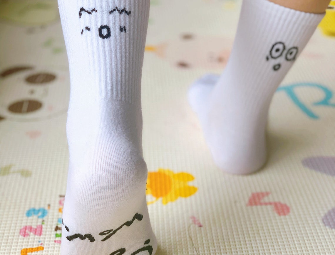Jimin Socks Handmade Park Ji-min Socks PJ Party Socks Gift - Etsy