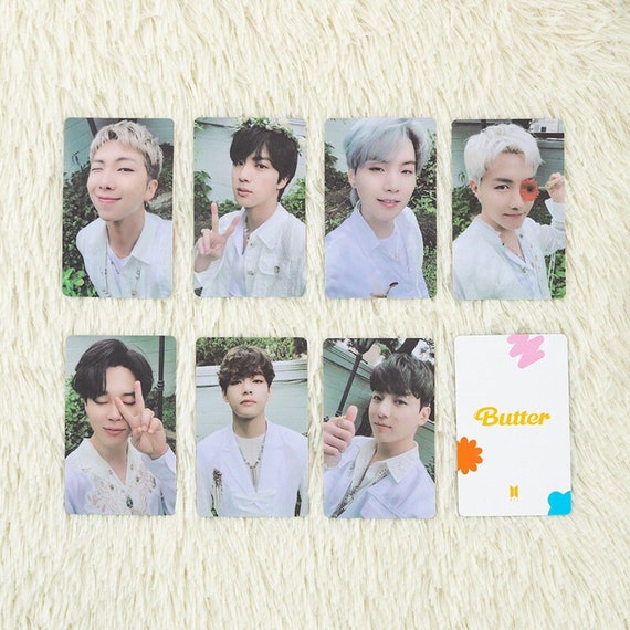 BTS Butter Photocards PST Version Etsy UK
