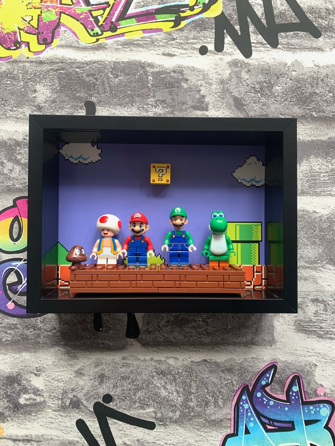 Video Game-inspired Selfie Style Super Character Display Frame ...
