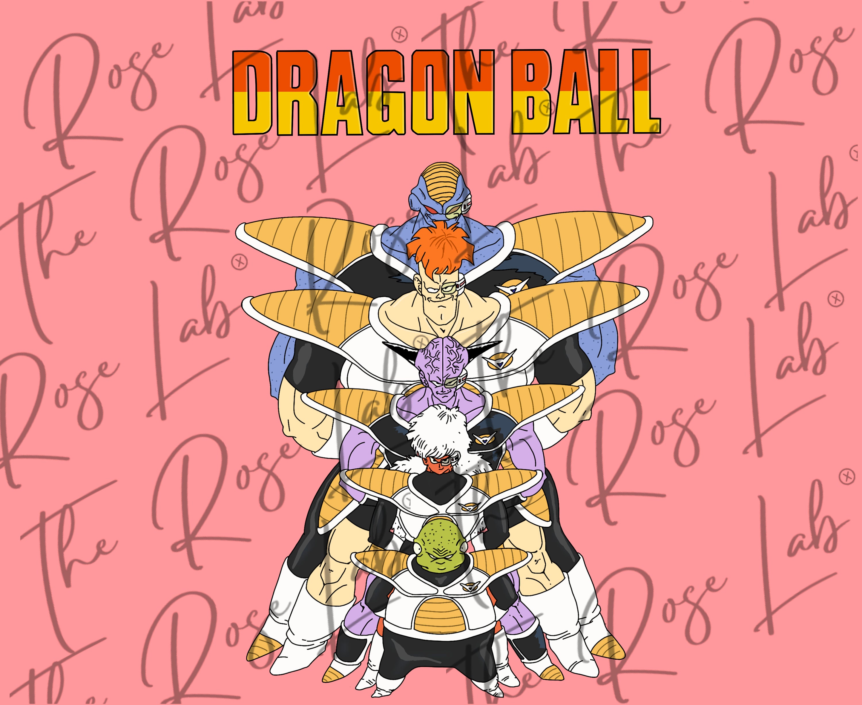 Paper Theater Dragon Ball Z Ginyu Force