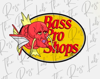 PocketMonster - Bass - PNG - Fishing - Anime - HandsomeSquidward - DigitalArt