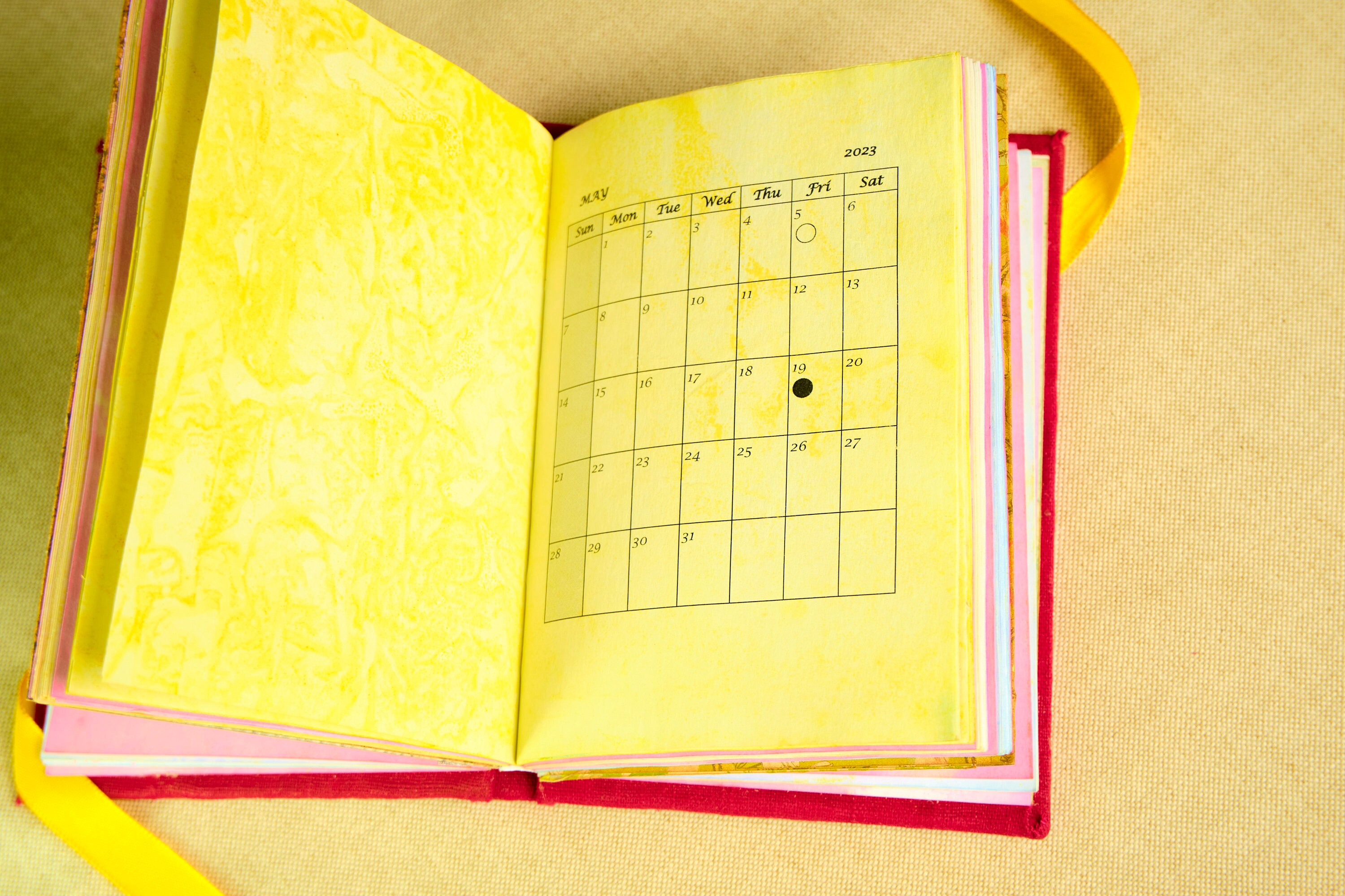 The Menstrual Cycle Calendar Hande made Etsy UK