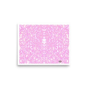 Höheres Herz Lightcode Kunstdruck | Kanalisierte Visionäre Energie Wanddekoration