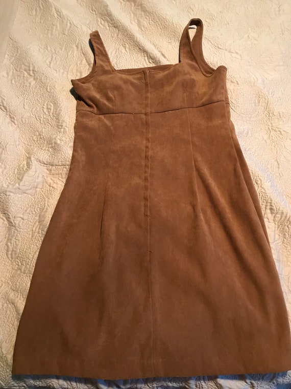 Faux suede dress - image 2