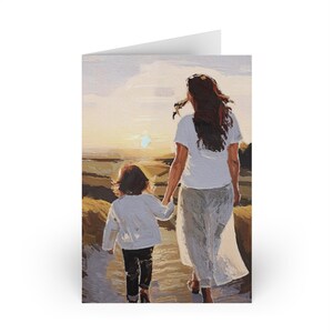 Tarjetas de felicitación conmovedoras para mamás, Día de la Madre, notas personalizadas, tarjetas personalizadas, ocasiones especiales